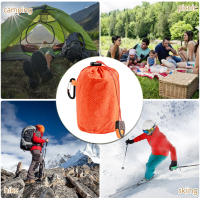 Bolsa De Dormir De Emergencia Aluminio Película Tapete Térmico Impermeable Y Viento Práctico Para Camping Y Senderismo - details 0