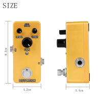Pedal De Efectos Para Guitarra Y Bajo Mini Pedal De Overdrive Distorsión Retardio Metal IRIN Pieza Esencial Para Electrónica Musical - details 1
