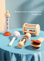 Juego De 5 Instrumentos Musicales Para Bebés Juguetes Educativos Sensory Rattle Montessori Regalos De Cumpleaños Para Niños - details 8