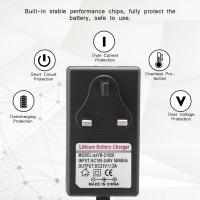 Cargador De Batería De Litio Seguro Con Suministro De Energía AC 100-240V DC 21V 2A Adaptador De Corriente Reino Unido - details 2