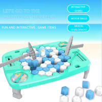 Juguete De Rescate De Pingüinos Pequeños Rompiendo Hielo Juego De Rompecabezas Para Niños Entrenamiento Cerebral Juego De Parejas - details 3