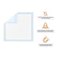 Empapadores para Perros Super Absorbentes Elimina Olores Antibacterial 60x90 - pack de 46 unidades Antibacterias Adhesivo en Las Esquinas - Yommy - details 2