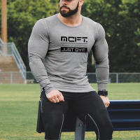 Camiseta De Algodón Para Hombres Con Manga Larga Para Fitness Running Y Entrenamiento En El Gimnasio Transpirable Para Otoño E Invierno - details 6