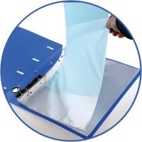 Fundas Perforadas A4 Pack 100 Unidades – Fundas Transparentes de Plástico Resistente, Tamaño Folio con Multiperforación Lateral, Acabado Transparente para Carpeta de Anillas, Oficina, Colegio y Archivo de Documentos - details 2