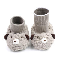 Zapatillas De Otoño-Invierno Para Bebés Con Diseño De Oso Y Oveja Niños Y Niñas Calf Sintética Antideslizante Cómodo Para 0-18 Meses - details 26