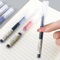 10Pcs/set Bolígrafos De Gel De Alta Calidad Tipo Aguja Líquido Recto Para Escuela Y Oficina Suministros Kawaii De Estación - details 7