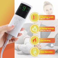 Almohadilla De Calor Eléctrica Multifuncional Para El Invierno Funda Calefactora Lavable Para Abdomen Espalda Cintura Alfombra Caliente Para Cama Sofá - details 3