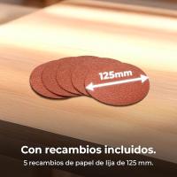 Cecotec PerfectSurface 1000 Stand Disc Lijadora de disco de sobremesa con motor de cobre puro de 140W de potencia. Incluye un adaptador desmontable. - details 2