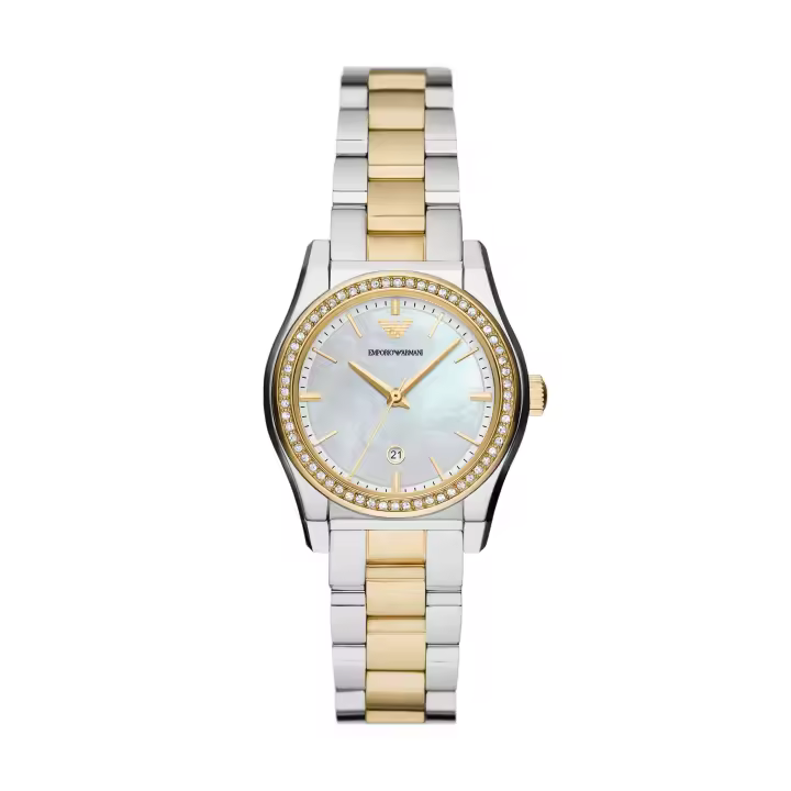 Emporio Armani Reloj STAINLESS STEEL，2-TONE，QUARTZ/3 HAND DATE AR11559 - 1