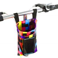 Cesta De Bicicleta Grande Capacidad De Almacenamiento Multiusos Portador De Cargas Desmontable Impermeable Frontal Para Scooters - details 5