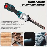 Accesorio Modificado Para Motosierra Ángulo 6/10PCS Sander De Cinta Para Trabajar Madera Pulir Y Cortar Polvo Compatible Con 100/115/125 Motosierra - details 6