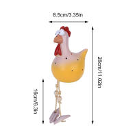 Decoración De Jardín De Resina En Forma De Pollo Divertido Estatua De Hen Y Gallina Para Casa Patio Jardín Decoraciones Rurales - details 8