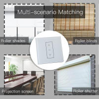 Cortinas Eléctricas Rollos Cortinas Conectadas Con Interruptor WiFi Tuya Controlado Por App Inteligente Compatible Con Alexa Google Home Siri - details 20