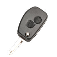 Carcasa De Llave De Coche Con Plegado Jingyuqin Modificada Para Renault Megane Dacia Modus Espace Duster Clio 2/3 Botones VAC102/NE72 Material ABS - details 4