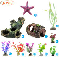 Adornos De Resina Para Acuario Cueva De Barril Artificial Decoraciones Para Tanque De Peces Accesorios De Paisajismo Para Decoración De Fondo - details 5