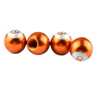 4pcs Tapones De Válvula De Neumático Para Coche Motocicleta Bicicleta Aleación De Aluminio Forma De Bola Cubierta De Polvo Tamaño 17x17x8mm - details 11
