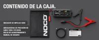 NOCO Boost GB50: Arrancador de Batería de Litio de 1500A UltraSafe – Antichispas y Protección contra Polaridad Inversa – Power Bank USB y Linterna LED – para Motores de Gasolina 7,0L y Diésel 4,5L - details 2
