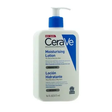 Cerave Loción Hidratante 473 ML para Piel Seca y Sensible - 1