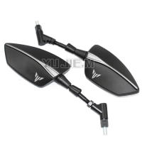 Espejo Lateral Ajustable Para Motocicleta YAMAHA MT07 MT09 Tracer 900 9 GT Tenere 700 MT10 MT03 MT25MT01MT 07 MT 09 ABS Shell Acero Vidrio - details 2