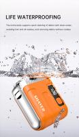 Afeitadora Eléctrica Portátil Para Hombres MINI Viaje Cabeza Magnética Flotante Doble Afeitadora De Barba Recargable Cuchilla Rotatoria Rasador Eléctrico - details 5
