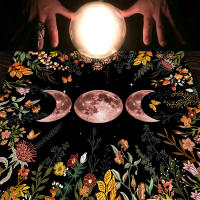 Mantel De Taro Lunar 1pc Decorativo Para Atracción Y Brujería Divination Astrológica Material Poliéster Sintético Forma Cuadrada - details 13