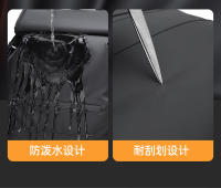 Mochila moderna para hombre, bolso de viaje informal de alta gama, mochila enrollable plegable, bolso de ocio al aire libre - details 8