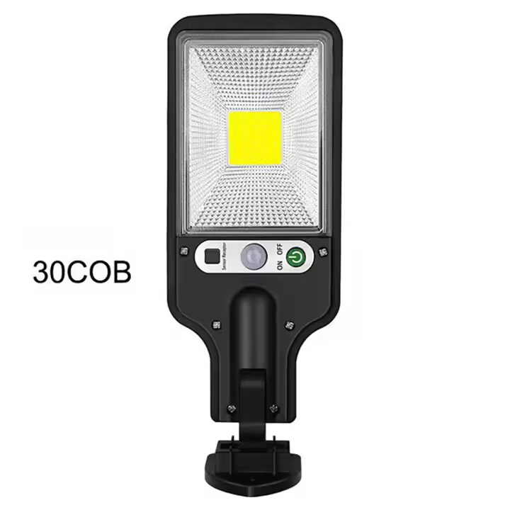 Luz De Pared LED Solar Exterior Con Inducción Por Movimiento Impermeable Para Jardín Terraza Garage Courtyard Y Iluminación De Calle - 1