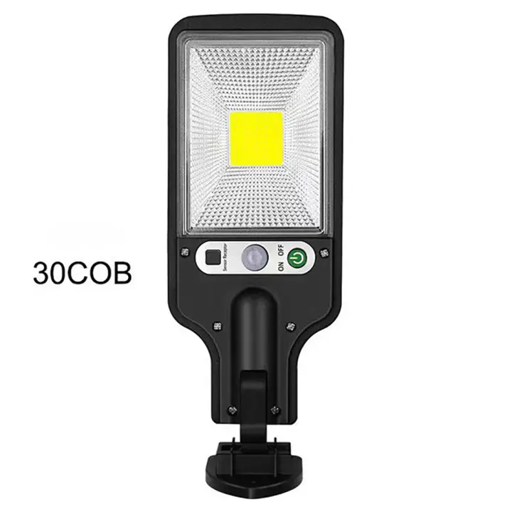 Luz De Pared LED Solar Exterior Con Inducción Por Movimiento Impermeable Para Jardín Terraza Garage Courtyard Y Iluminación De Calle - 1