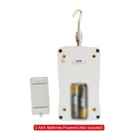 Unidad de medidor de fuerza digital 500N/ 50kg/ 110Lb/ 1760Oz portátil Push Pull Force Meter Unidad Mini dinamómetro retroiluminado conmutable con 6 cabezas de fijación, almacenamiento Ca - details 1