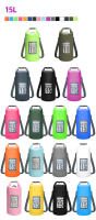 Bolsa Seca Impermeable De PVC Para Deportes Al Aire Libre Buceo Natación Vela Canotaje Remo Senderismo Con Mochila Flotante Y Dos Hombros - details 2