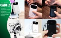 Bateria Externa Carga Rapida, 20000mAh- Marca NFMAXONE Power Bank Carga Rápida, con Cables USB y USB C, Batería Portatil para iPhone, con Cables Integrados, Compatible con Samsung iPad Macbook Negra. - details 6