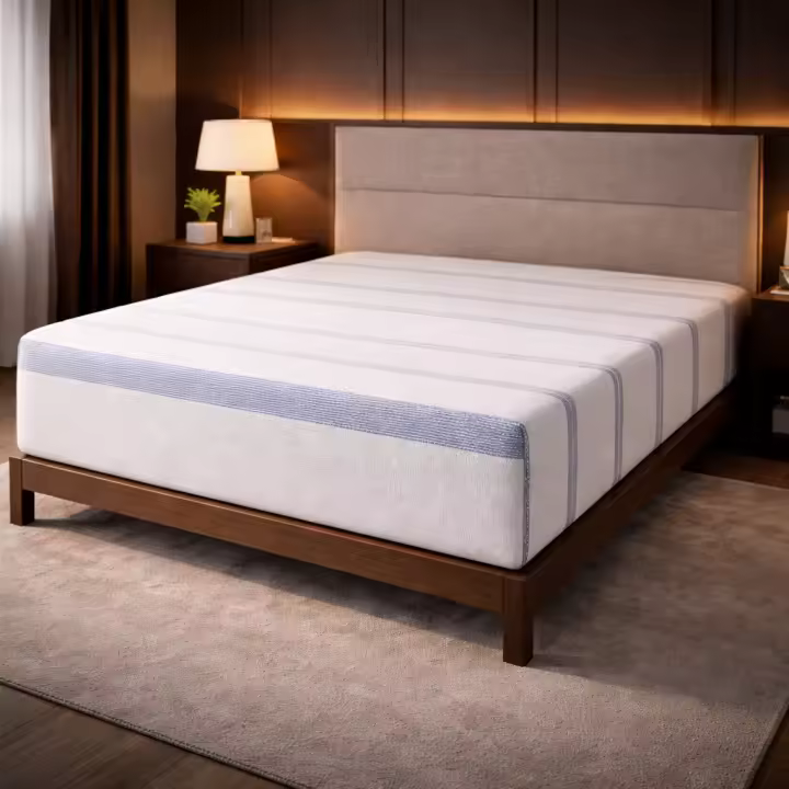 MICAMAMELLAMA | Colchon Vibe Life Viscoelastico | Alta Densidad | Confort y Adaptabilidad | Firmeza Media | Altura 28cm | Fabricado en España | Hipoalergénico | Tratamiento Sanitized y CertiPUR  | Libera Puntos de Presion Cervical y Lumbar - 1