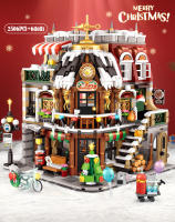 Bloques De Construcción Miniatura De Vistas De Ciudad Para Navidad Casa De Café Y Edificios Juguete De Bloques De Construcción Para Niños Regalos - details 0