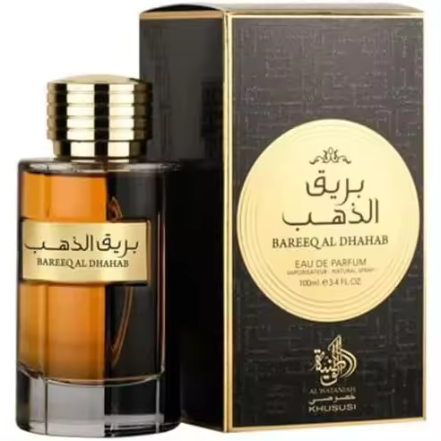 Al Wataniah Eau de Parfum Bareeq Al Dhahab, para hombre, 100 ml - 1