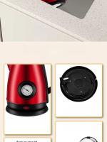 GELAIBO Hervidor Eléctrico De 1.8 Litros Capacidad Grande Acero Inoxidable Estilo Europeo Moda Diseño Mechanical Temperatura Fuente De Alimentación 240V - details 21