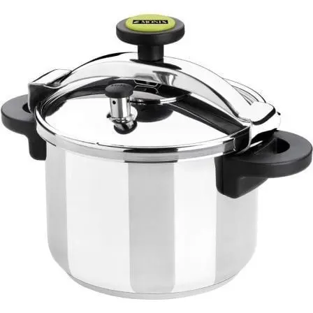 Olla a Presión Monix Classica M530005/ 12L/ Acero Inoxidable/ Apta para Inducción - 1