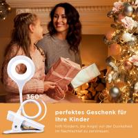 Lámpara De Escritorio Portátil Recargable Luz De Lectura Protección Ocular LED USB Lámpara De Mesa Con Clip Y Control Táctil - details 2