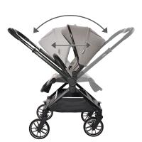 LORELLI Carrito de bebé trio REYA hasta 22 kg de Lorelli,con capazo duro y manillar reversible - details 1