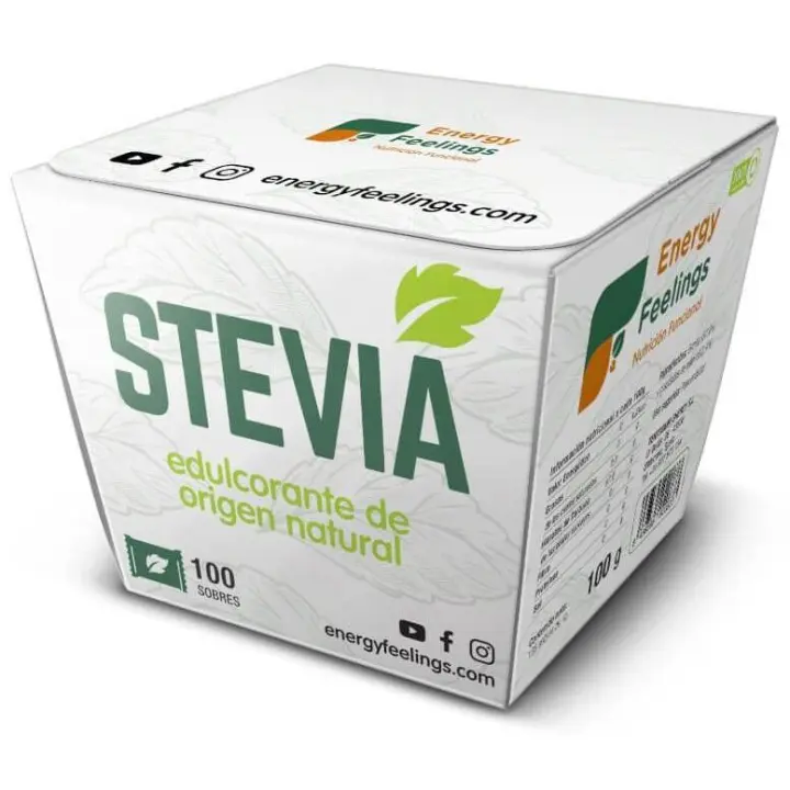 Energy Feelings Estevia 100 Sobres - 1