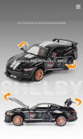 Modelo De Coche De Aleación Mustang Shelby GT500 1:24 Con Sonido Y Luz Vehículo De Retroceso Juguete De Decoración Para Niños - details 10