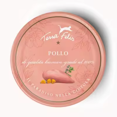 Terracanis Terra Felis Pollo - Lata de comida húmeda de Pollo  para gatos - 1