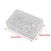 50PCS Tablero De Mostrador De Uñas De Vidrio Transparente Para Diseños De Esmalte De Gel Y Tones De Uñas Herramientas De Manicura - details 7