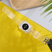 Carcasa Transparente + Correa Para Apple Watch Series 9 8 7 6 SE 5 Compatible Con Iwatch 3 Correa De Plástico 38mm 40mm 42mm 44mm 45mm 49mm - details 31
