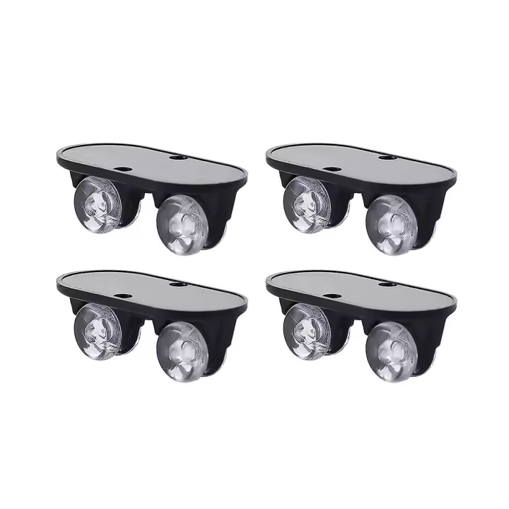 4 Unids/set Anti-arañazos Caso Caster Fácil Instalación de Plástico Auto-adhesivo Durable Rueda Muebles para Uso Diario - 1