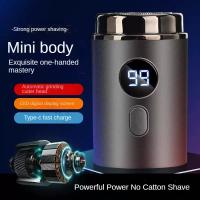 Mini Afeitadora Portátil Para Hombres Con LED Carga Rápida Y Batería De 90 Días Diseño Silencioso Para Viajes Y Oficina - details 2