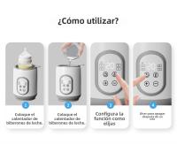 Calentador De Botella Portátil Para Viajes Y Carritos De Bebé Bolsa Aislada Para Leche Y Agua Calentador De Botella De Lactancia Navidad Halloween - details 9