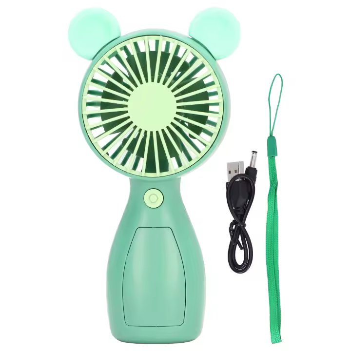 PORCHEDDU Mini ventilador de mano portátil con carga USB - 1