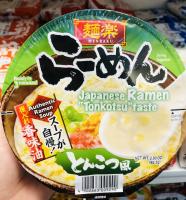 MENRAKU HIKARI Ramen cup, Fideos instantaneos con sopa,sabor de salsa soja, miso y tonkotsu - details 1