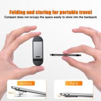 Soporte Invisible Para Portátil Mini Portátil Y Portátil Huawei Xiaomi Nota Soporte De Altura Para Teclado De Computadora Lamgool - details 8