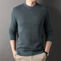 Nueva Suéter De Moda Para Hombres Casual Cuello Redondo Algodón Grueso Otoño Invierno Top Caliente Cómodo Estilo Clásico - details 14